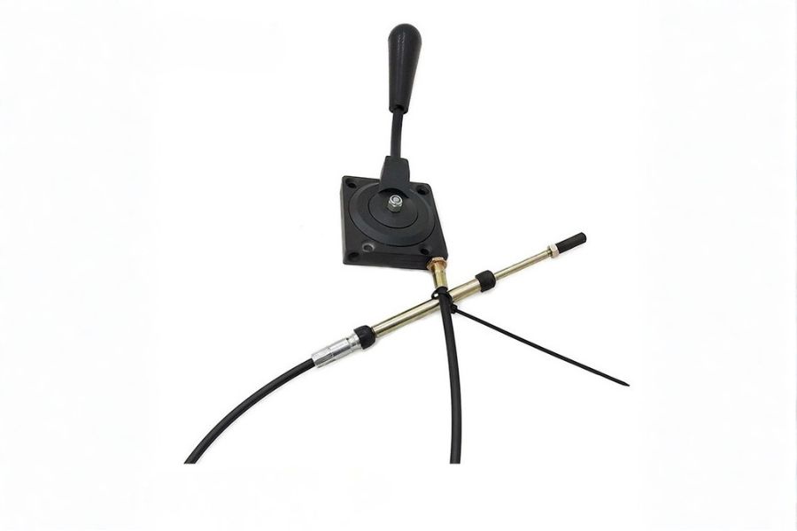 Hand throttle control lever for mini machinery