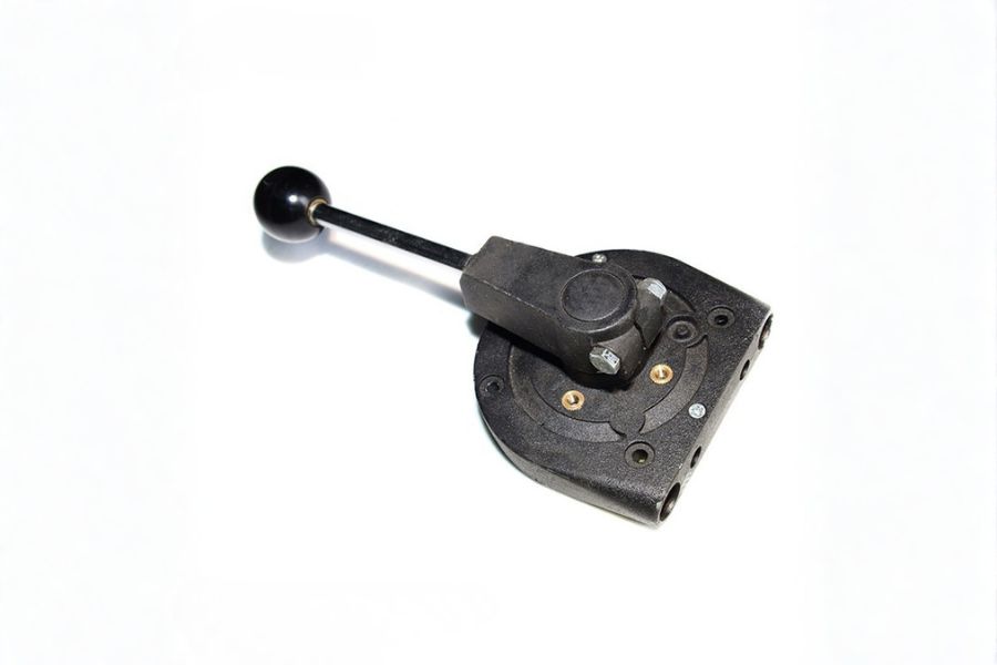 Mechanical throttle control lever